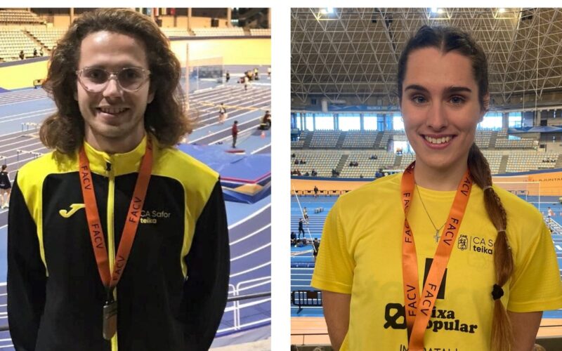 Quatre medalles en el Campionat Autonòmic Individual Promesa en Pista Coberta