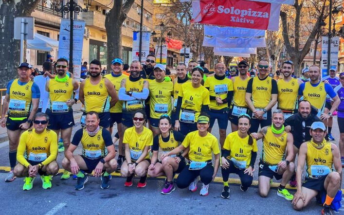 El CA Safor Teika va estar en la Mitja Marató de Xàtiva