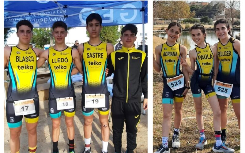 Bons resultats per al club en el Duatló Escolar de Sant Vicent del Raspeig