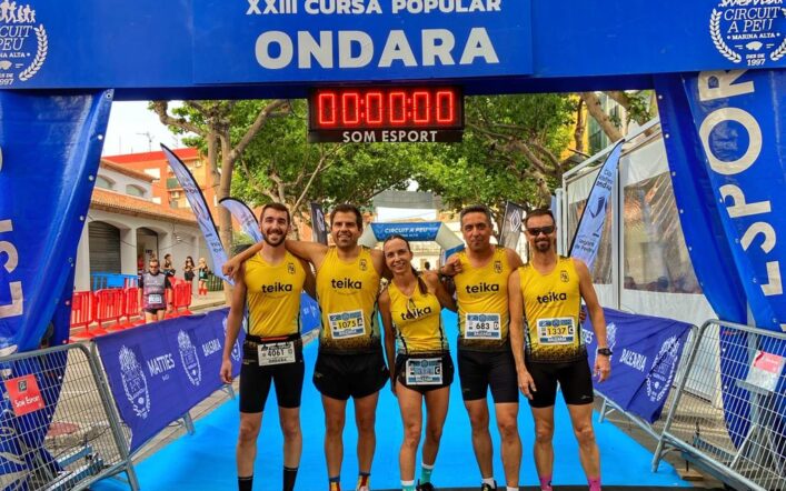 El club va estar en les curses populars d’Ondara i Ràfol de Salem