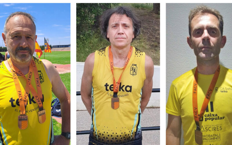 Cinc medalles en el Campionat Autonòmic Màster