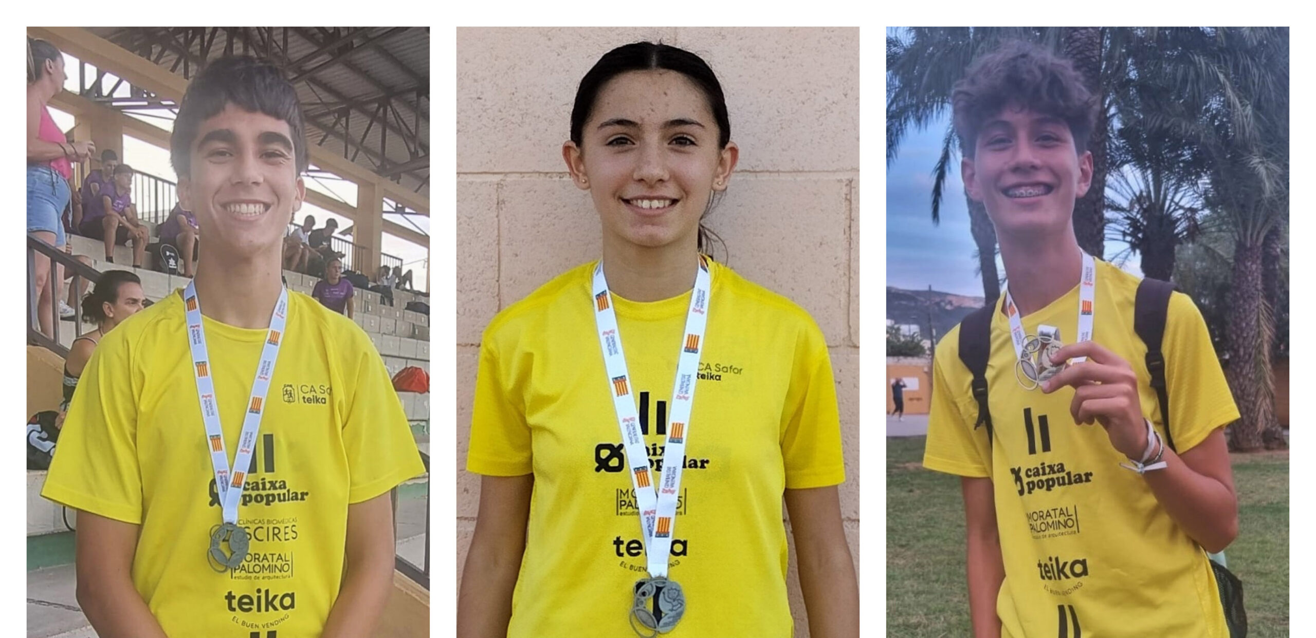 Tres medalles en el Campionat Autonòmic Cadet