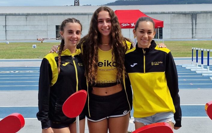 Tres atletes participaren en el Campionat d’Espanya Juvenil