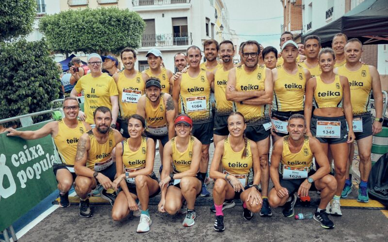El club va estar en la Volta a Peu a l’Alqueria de la Comtessa