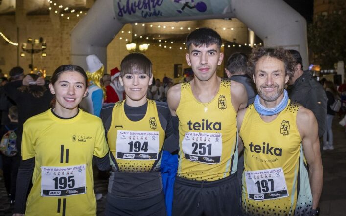El club va estar en diverses curses de Sant Silvestre