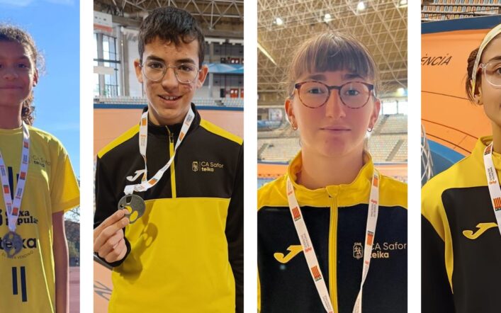 Tres medalles en el Campionat Provincial Cadet