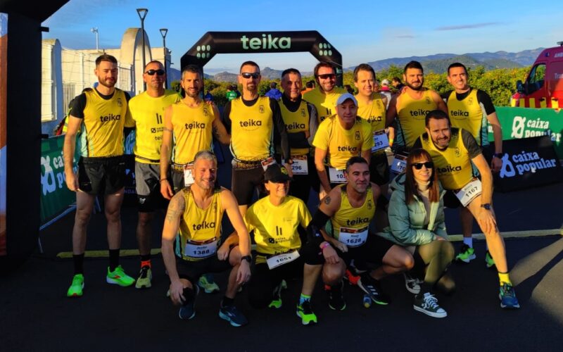 El club va estar en la Volta a Peu a Rafelcofer i en la Mitja Marató de Santa Pola