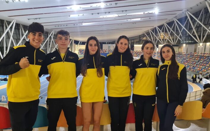Dues medalles en el Campionat d’Espanya Juvenil en Pista Coberta