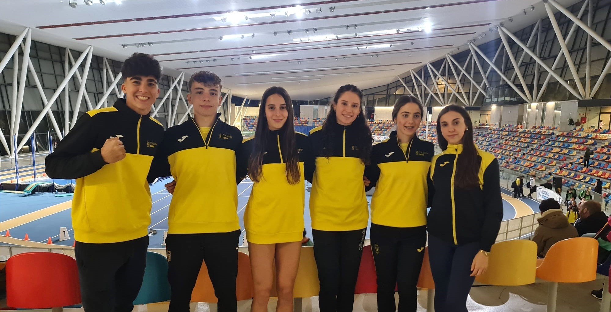 Dues medalles en el Campionat d’Espanya Juvenil en Pista Coberta