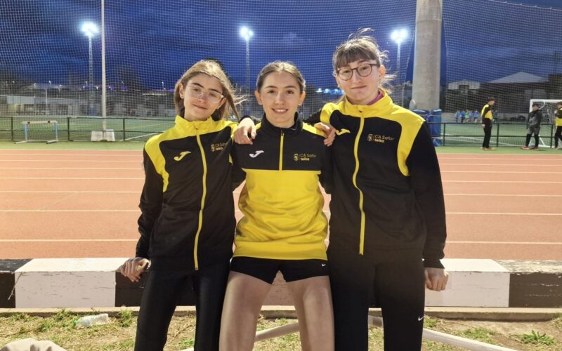 Tres atletes competiran en el Campionat d’Espanya Cadet en Pista Coberta
