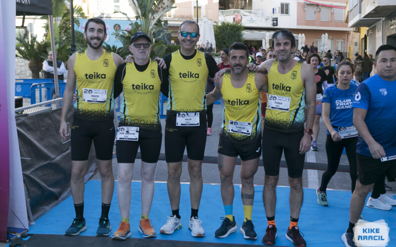 El club va competir en la Volta a Peu a la Font d’en Carròs i en la Mitja Marató de Barcelona