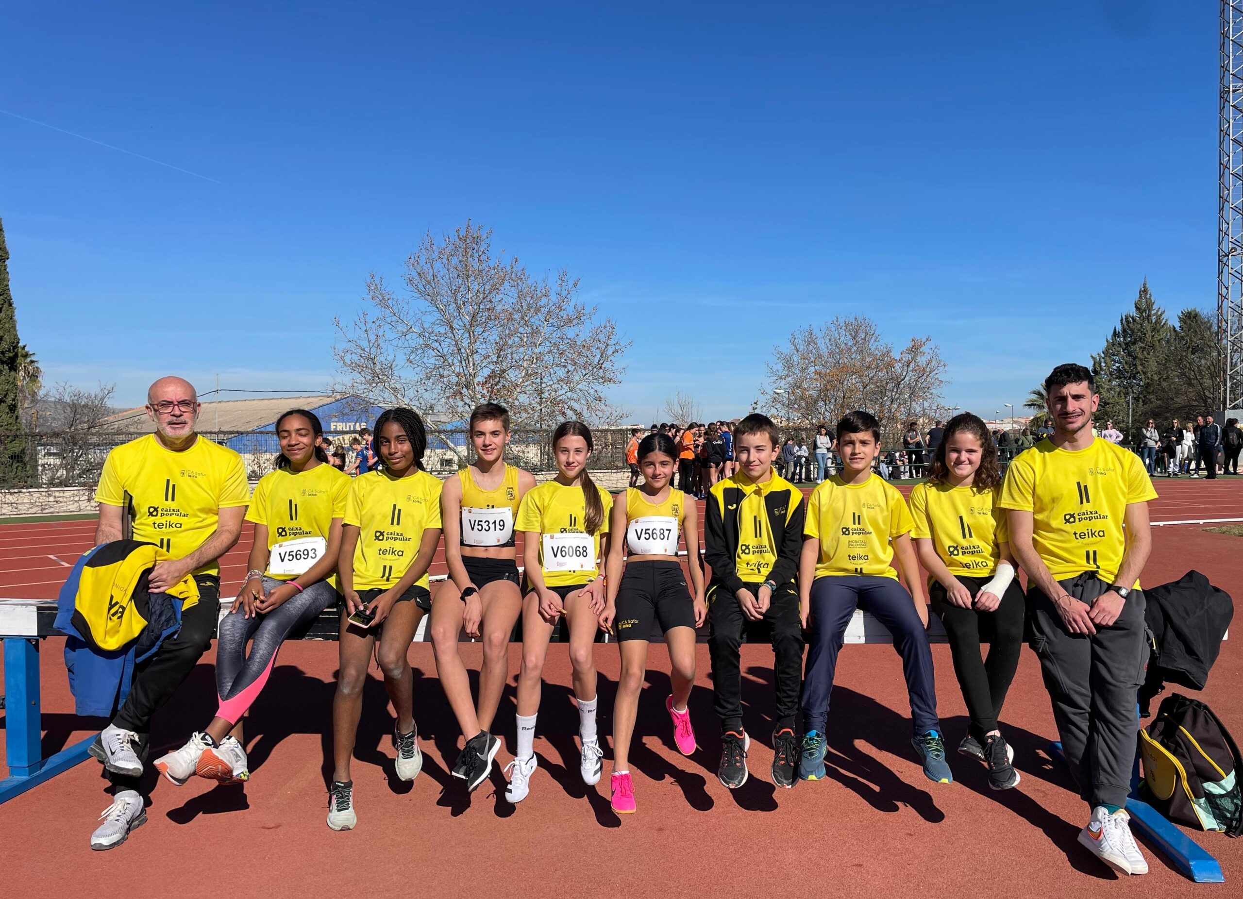El club va competir en els provincials per equips aleví i infantil