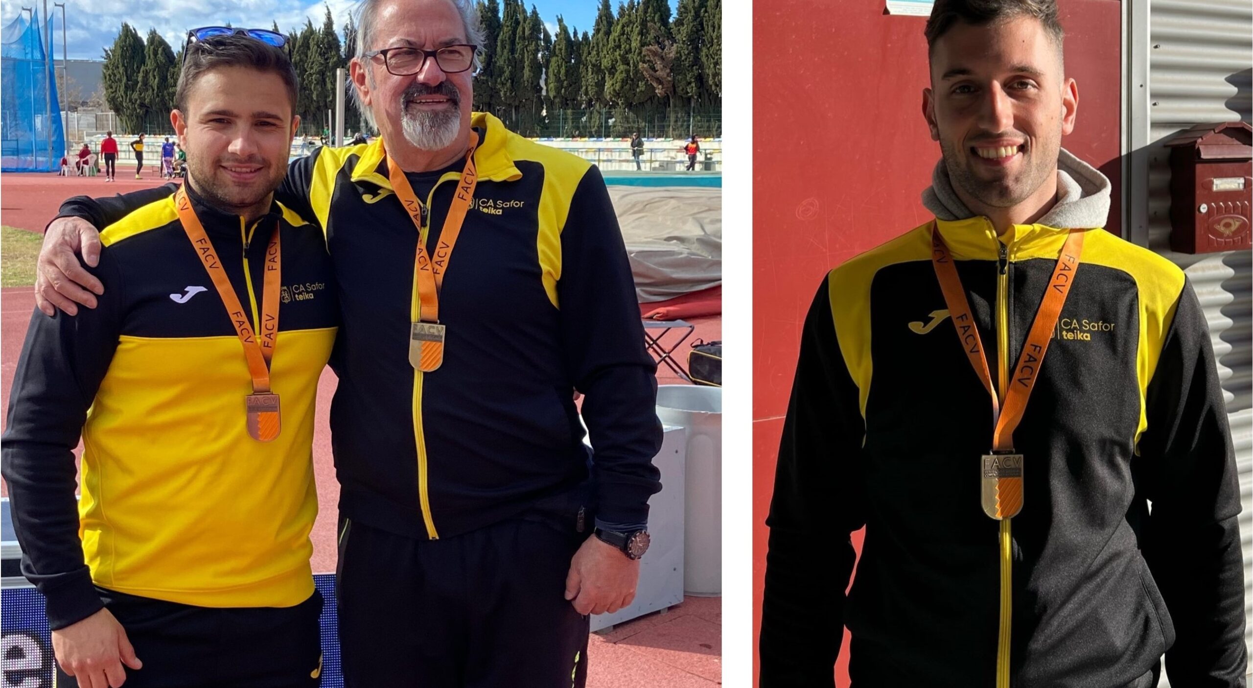Tres medalles en el Campionat Autonòmic de Llançaments Llargs
