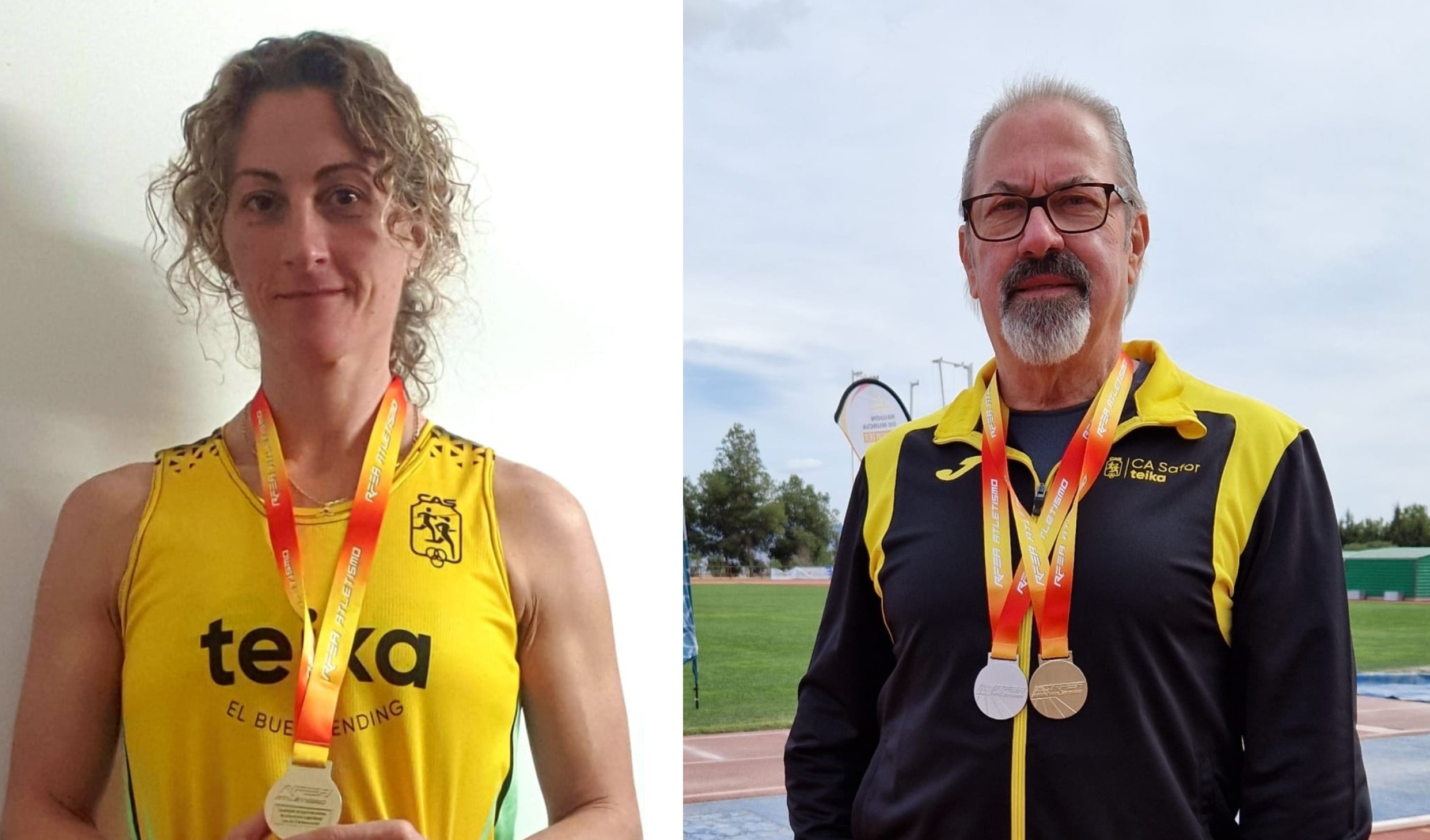 Tres medalles en el Campionat d’Espanya Màster de Llançaments Llargs d’Hivern