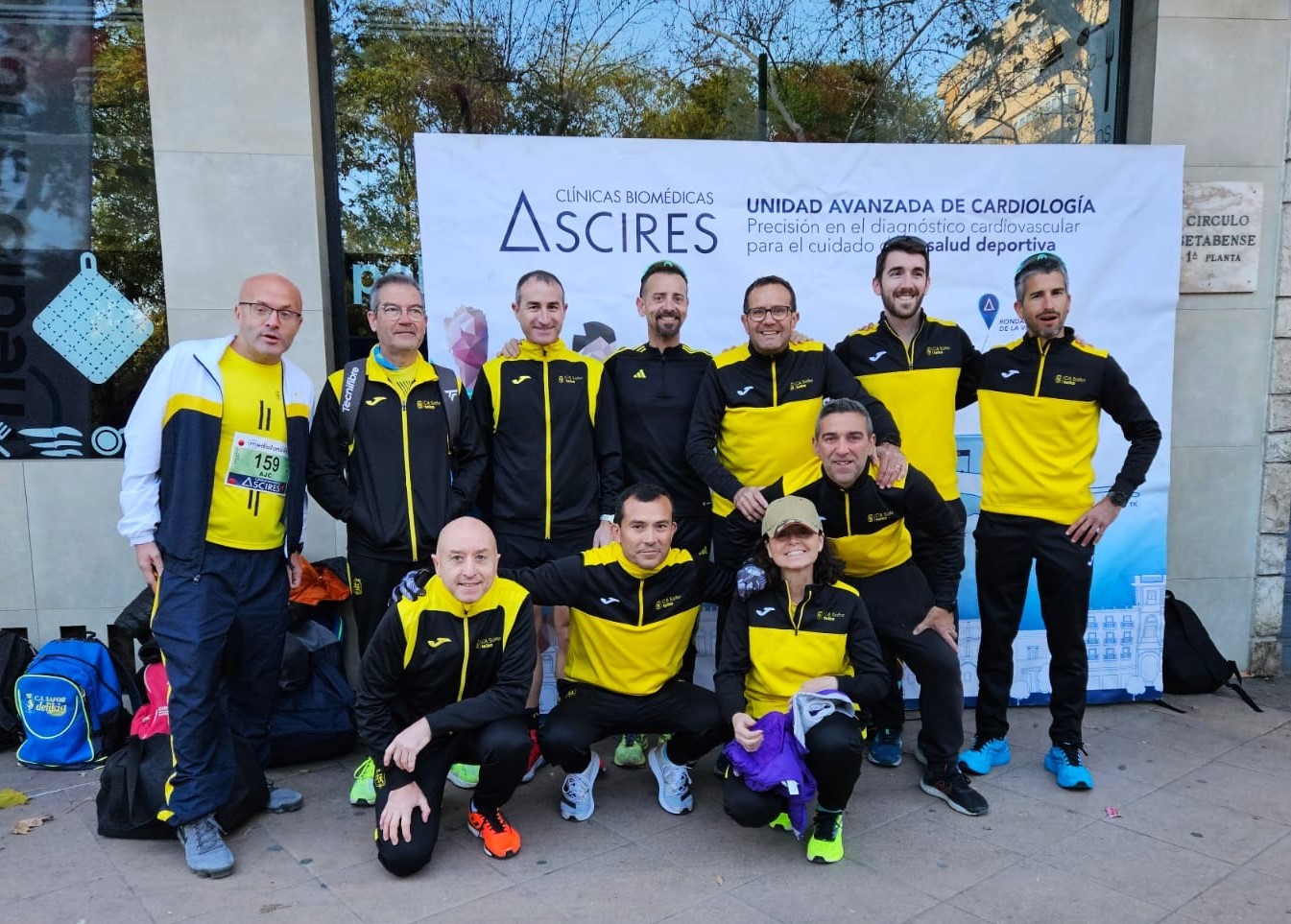 El club va estar en la Mitja Marató de Xàtiva i en el Duatló d’Ontinyent