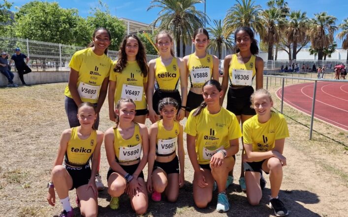 Cinquena plaça per a les xiques en el Campionat Provincial Infantil per Equips