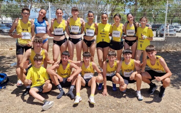 El club va competir en el Campionat Provincial Cadet a l’Aire Lliure per Equips