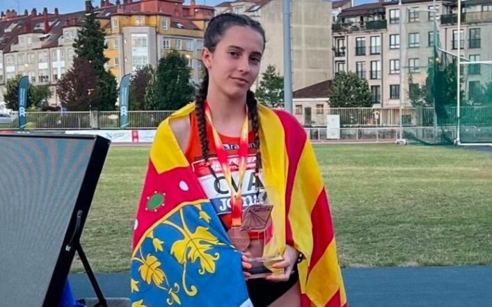 Nubia Gallego, tercera amb la selecció valenciana en el Campionat d’Espanya per Federacions