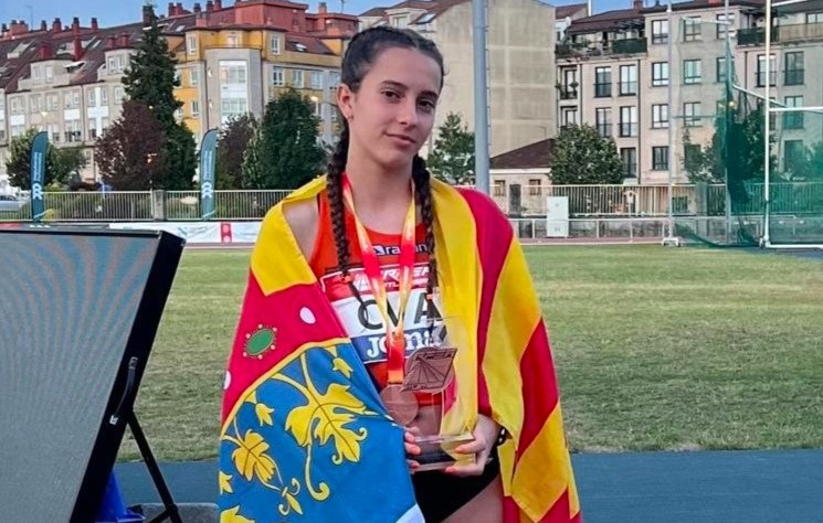 Nubia Gallego, tercera amb la selecció valenciana en el Campionat d’Espanya per Federacions