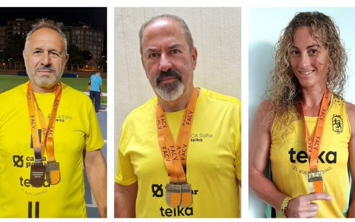 Huit medalles en el Campionat Autonòmic Màster Individual