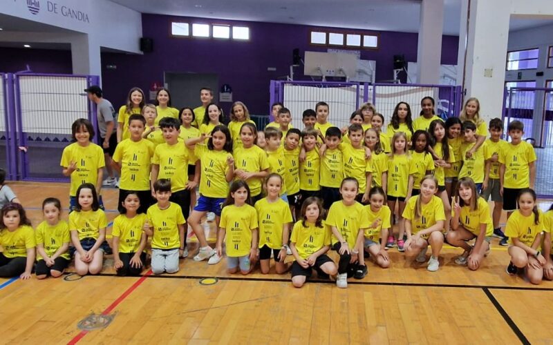 L’escola del club tanca una exitosa temporada dels Jocs Esportius de Gandia