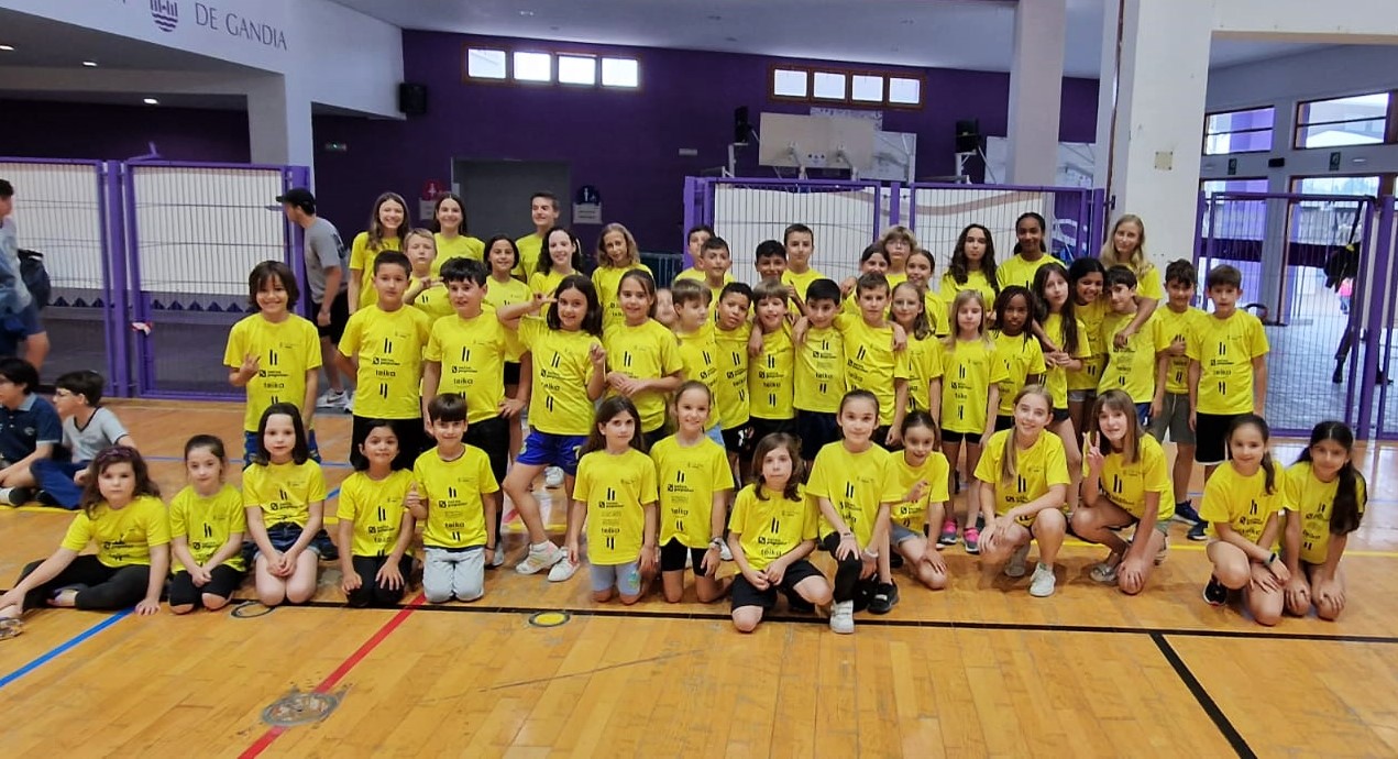 L’escola del club tanca una exitosa temporada dels Jocs Esportius de Gandia
