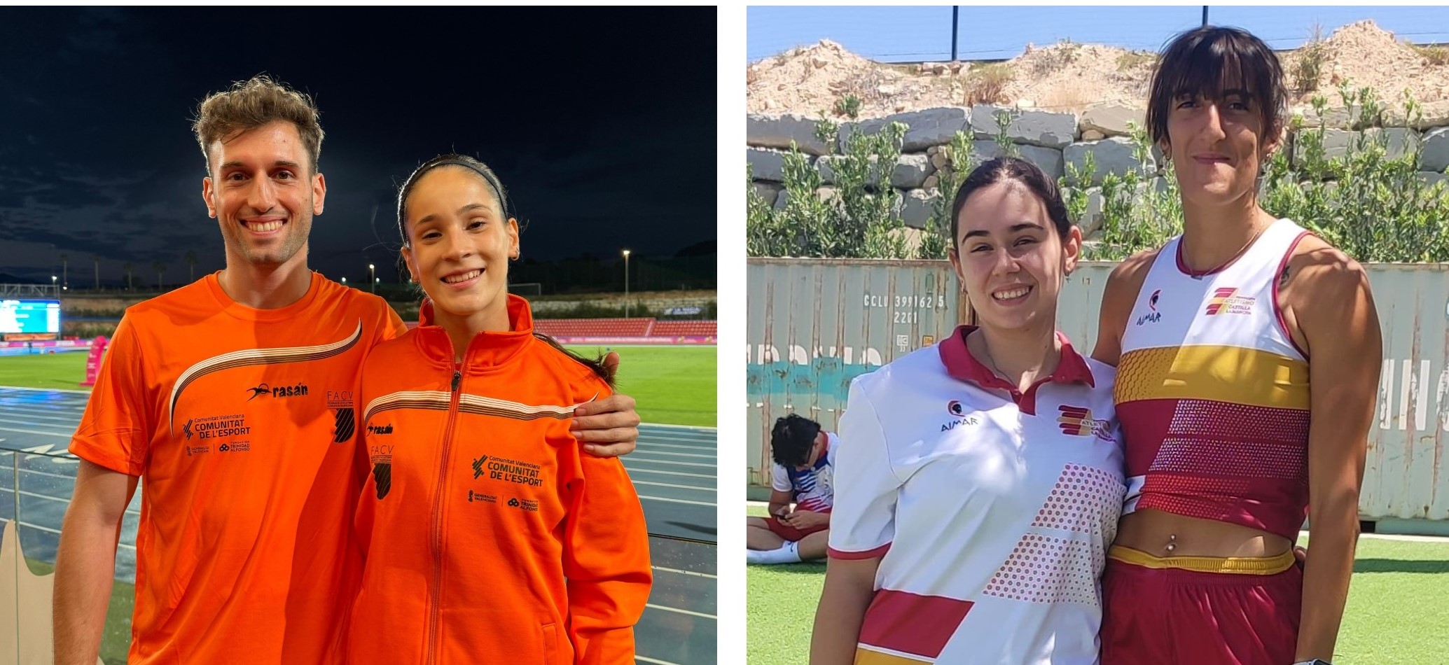 Bronze per a Laura Castillo i Ximo Ramón amb la selecció valenciana en el Campionat d’Espanya per Federacions