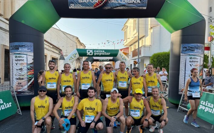 El club va estar en les curses populars de Barx i Piles