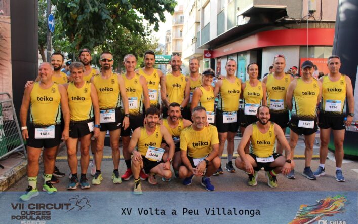 El club va estar en la Volta a Peu a Vilallonga i en la Mitja Marató de la Marina