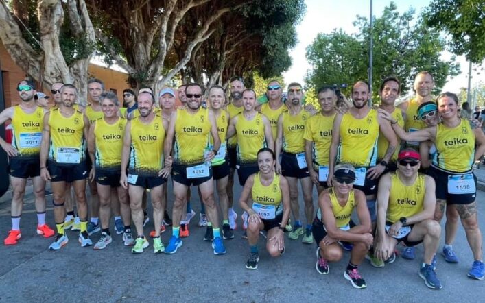El club va competir en la Cursa Popular de Bellreguard