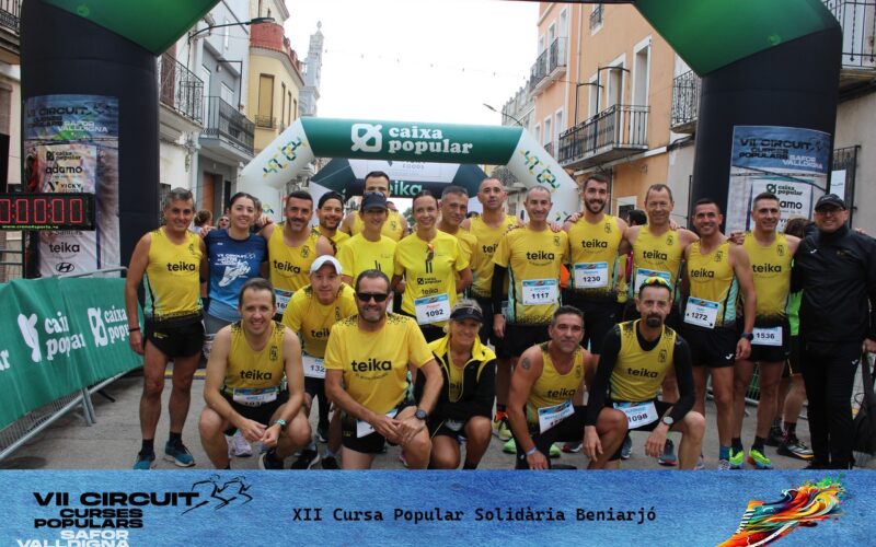 El club va estar en la Cursa Popular Solidària de Beniarjó