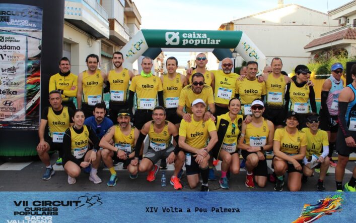 El club va estar en la Volta a Peu a Palmera i en la Mitja Marató de Sevilla