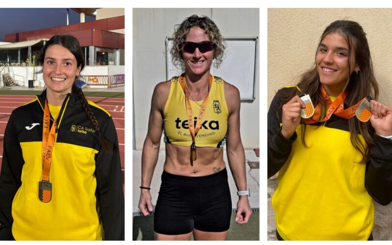 Sis medalles en el Campionat Autonòmic de Llançaments Llargs d’Hivern