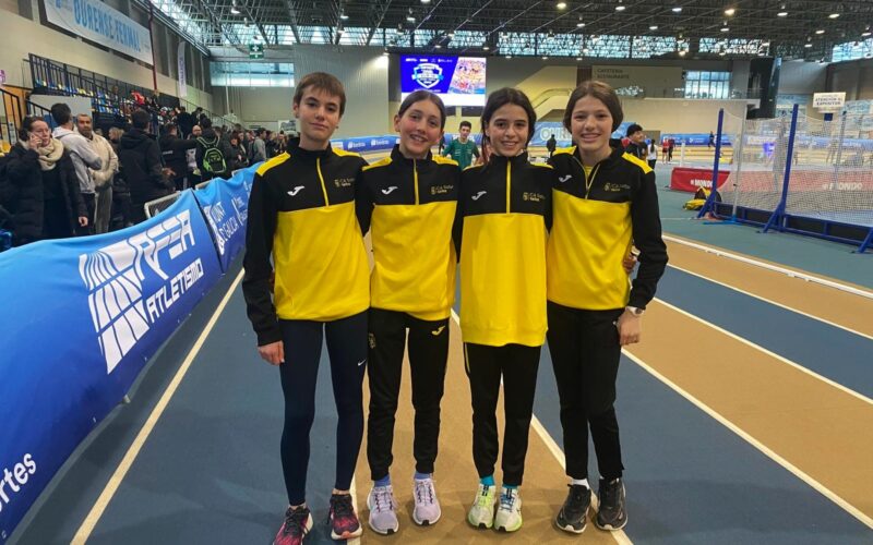 Adriana Solanes es queda a una centèsima del bronze en el Campionat d’Espanya Cadet