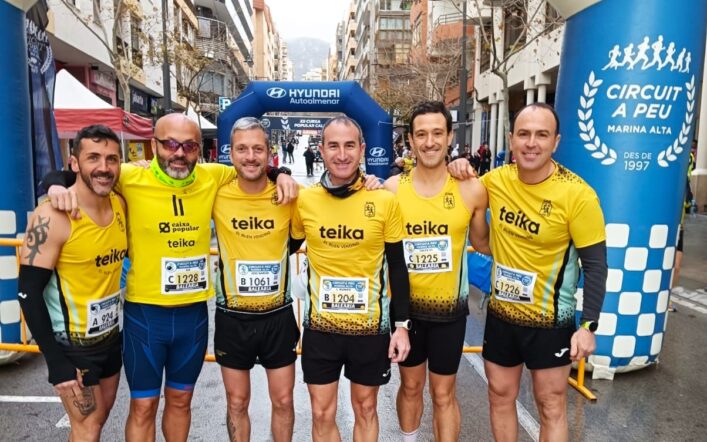 El club va estar el passat cap de setmana en proves de Calp, Orba, Elx i València