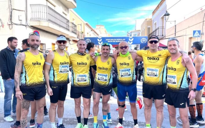 El club va estar en la Volta Popular a Gata de Gorgos i en la Mitja Marató de Lisboa