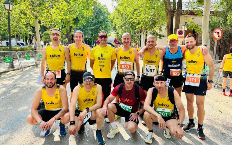 El club va estar en la Mitja Marató d’Almansa