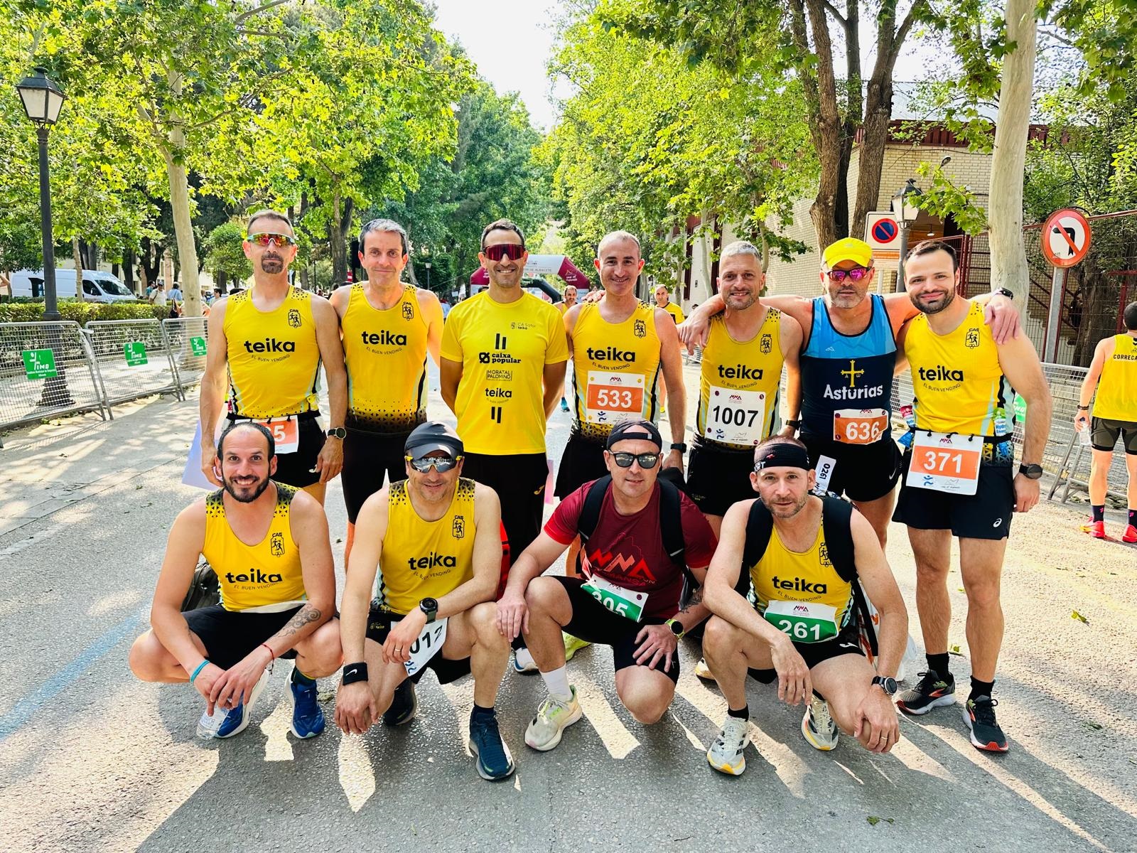 El club va estar en la Mitja Marató d’Almansa