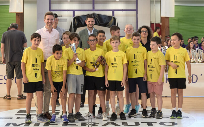 L’escola del club tanca la temporada dels Jocs Esportius de Gandia