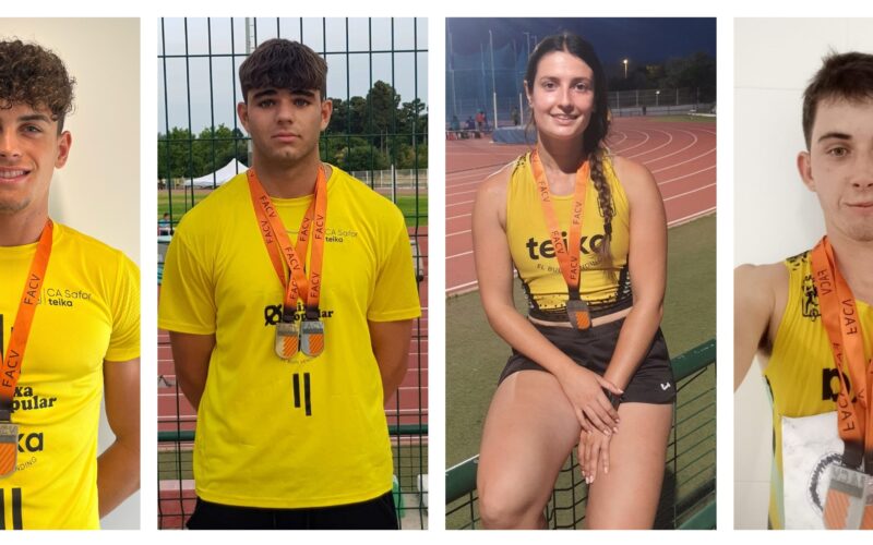 Dèsset medalles en el Campionat Autonòmic Individual Promesa
