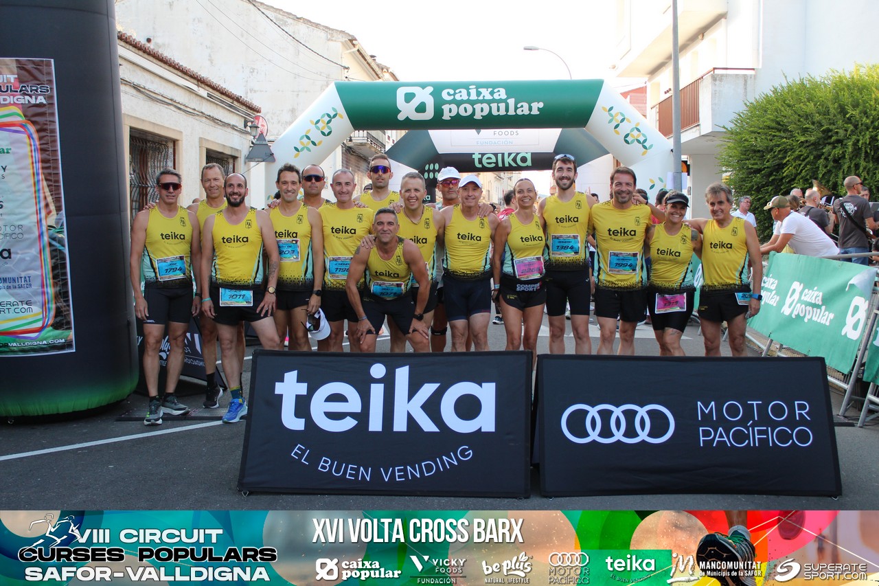 El CA Safor Teika va estar en la XVI Volta Cross a Barx
