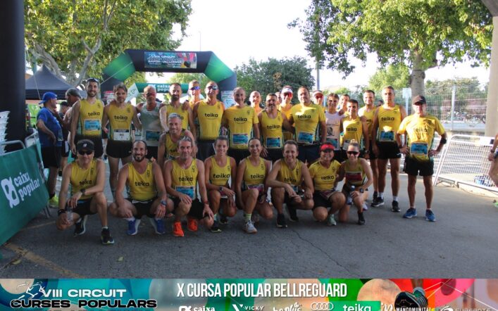 Carla Breco, segona dona en la X Cursa Popular a Bellreguard