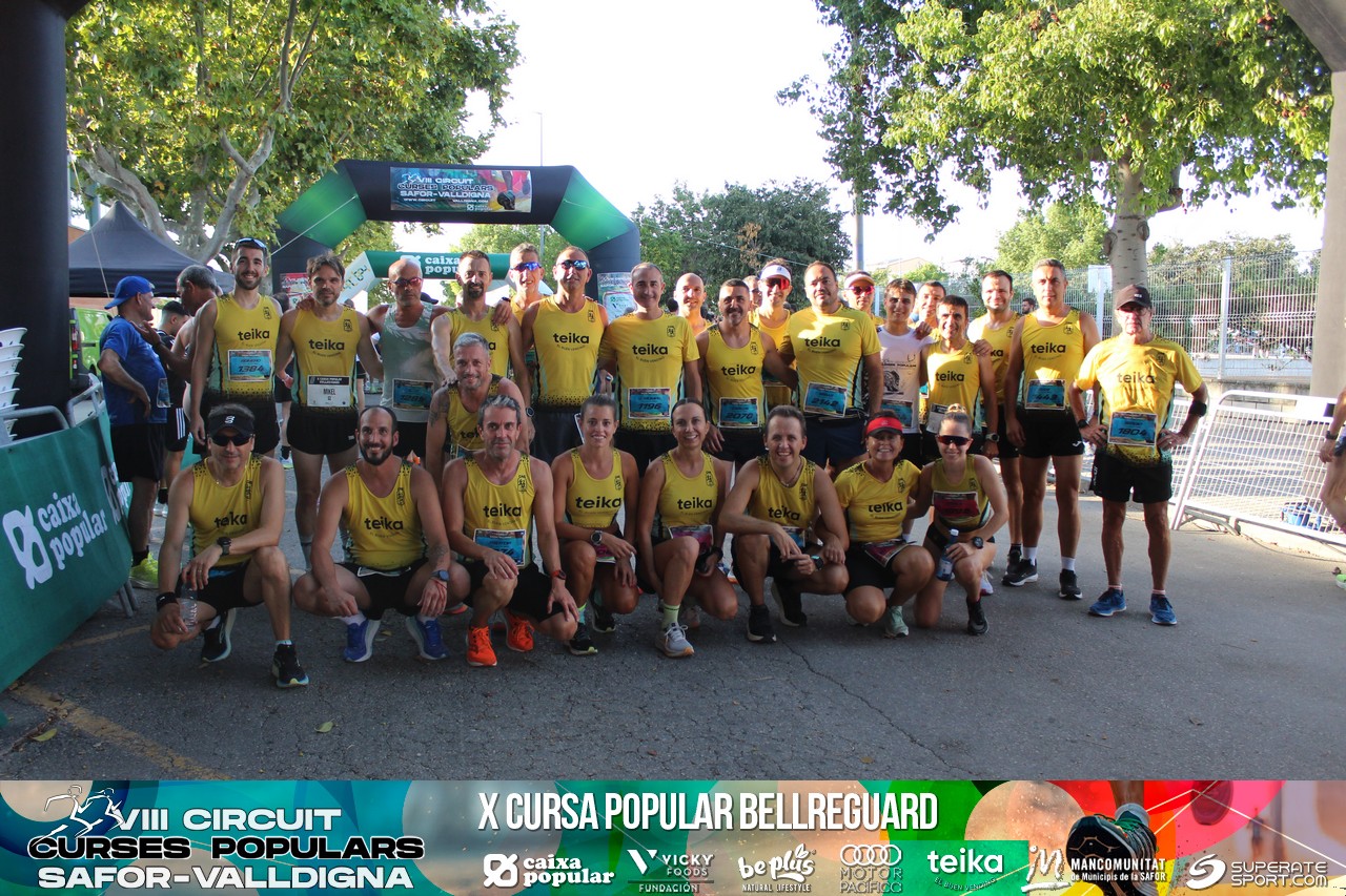 Carla Breco, segona dona en la X Cursa Popular a Bellreguard