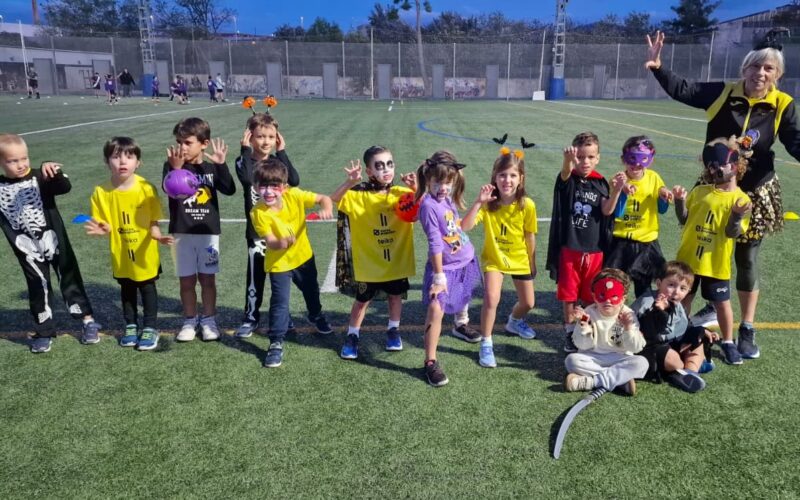 L’escola d’atletisme va celebrar per primera vegada Halloween