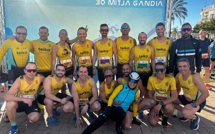 El club va estar en la Mitja Marató i 10K de Gandia