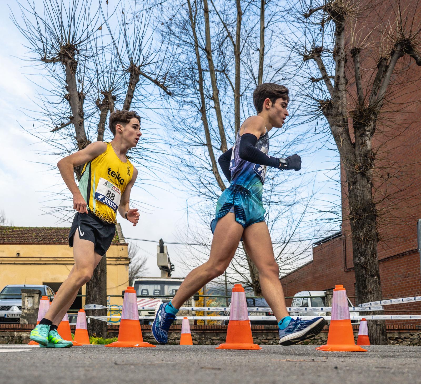 José Marín queda huité juvenil en el Campionat d’Espanya de Marxa d’Hivern