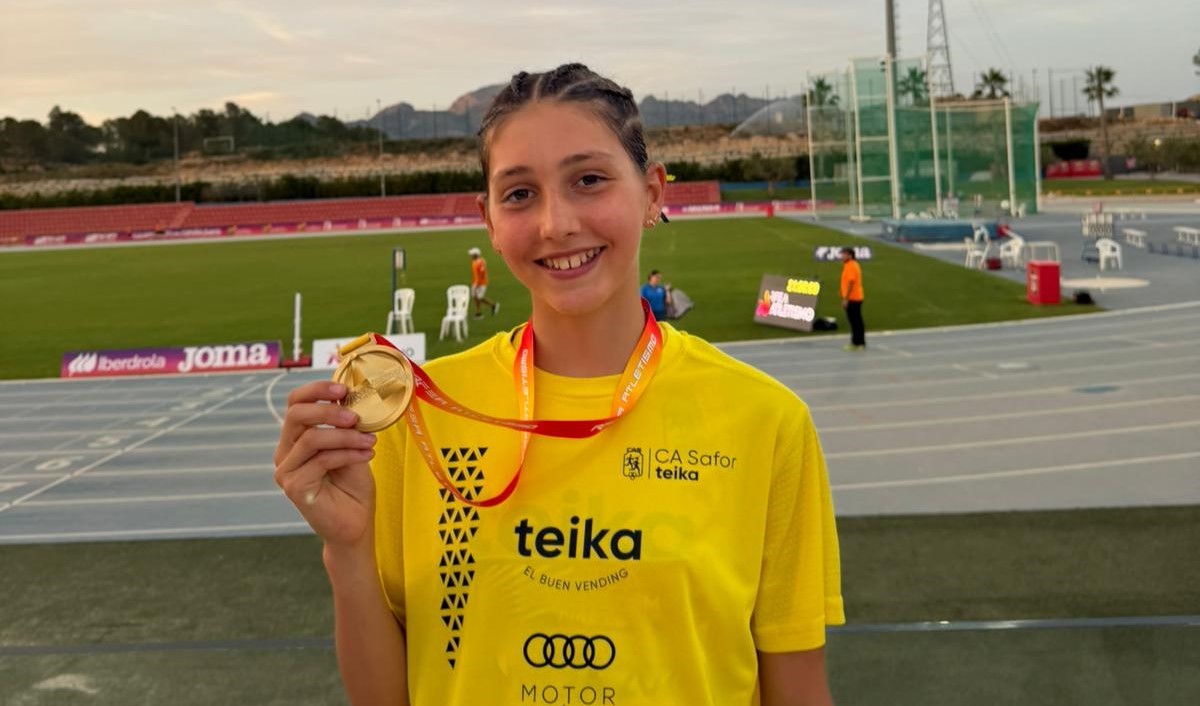 Adriana Solanes revalida el títol de campiona d’Espanya cadet en els 3.000 metres llisos