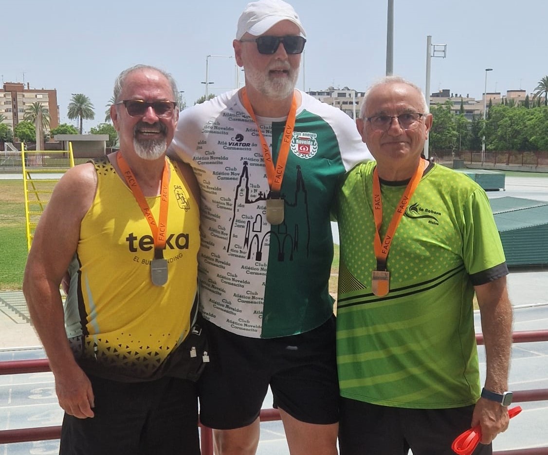 Or per a Genaro Rey en el Campionat Autonòmic de Pentatló de Llançaments Màster